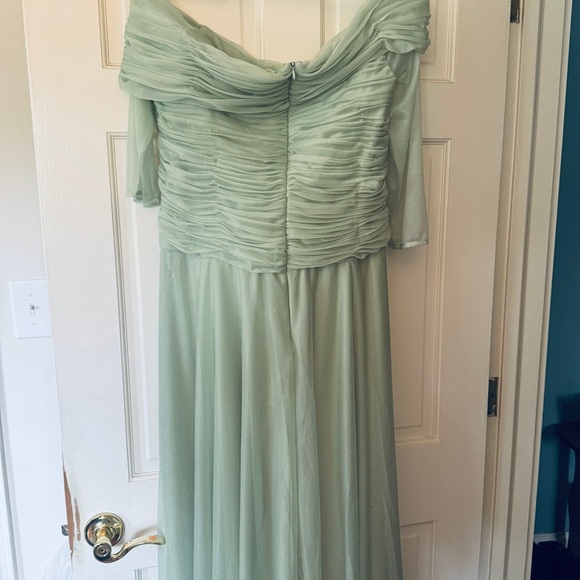 Aw Bridal Isadora Sage Green Dress - Picture 7 of 8